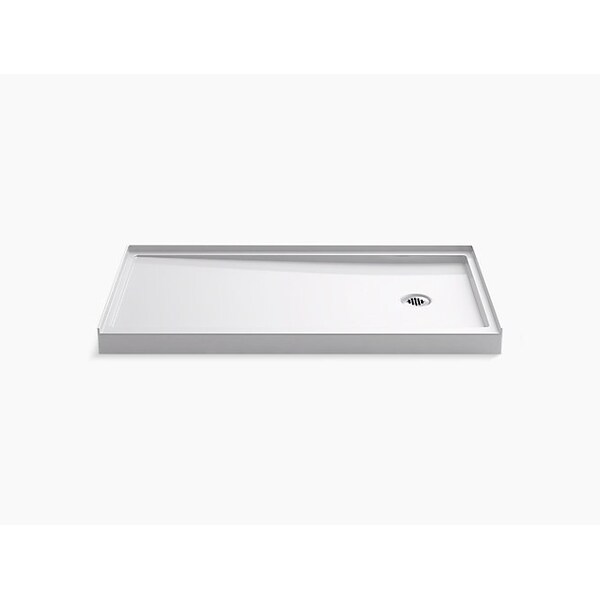60 X 32 Single-Threshold Shower Base W/ Right-Hand Drain